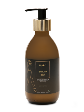 Kayori Handlotion - 250ml - Glas - Shincha