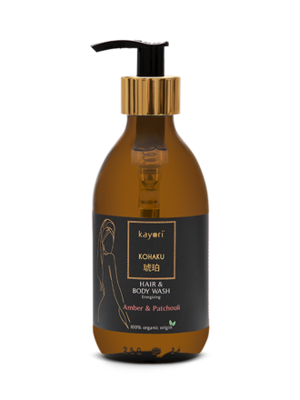 Kayori Hair & Body Wash - 250ml - Glas - Kohaku