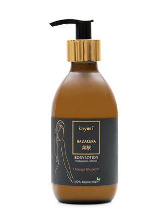 Kayori Body Lotion - 250ml - Glas - Hazakura