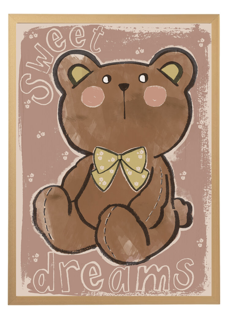 Studioloco Poster Teddy 50 x 70 cm