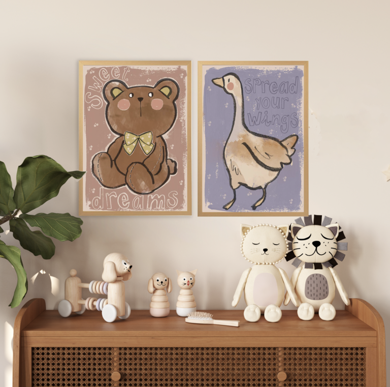 Studioloco Poster Teddy 50 x 70 cm