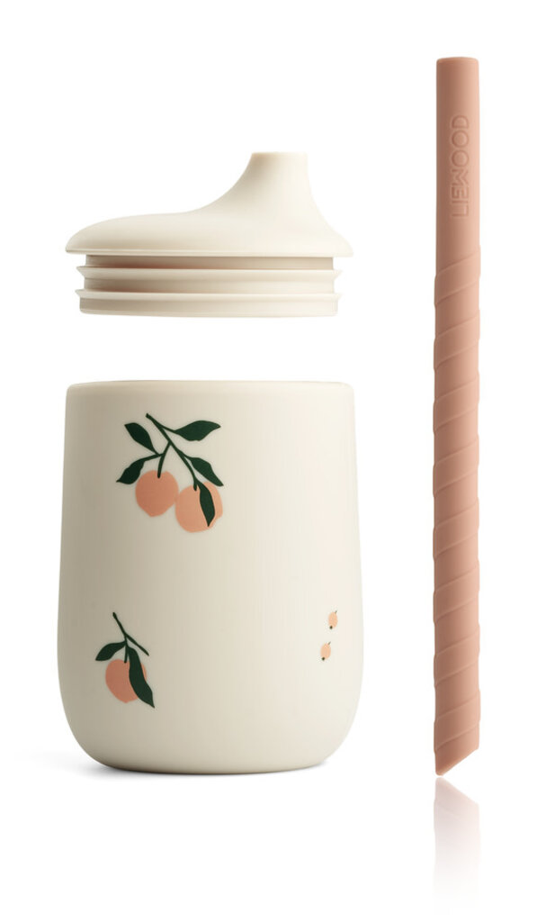 Liewood Ellis Printed Sippy Cup Peach Sea Shell Mix