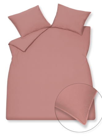 Vandyck Dekbedovertrek Washed Cotton Ash Rose Vandyck Dekbedovertrek Washed Cotton Ash Rose