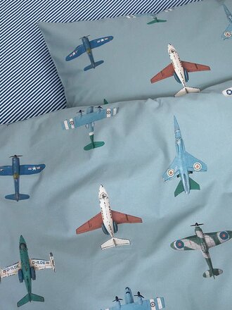 Studio Ditte Dekbedovertrek Vliegtuigjes