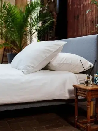 Kayori Dekbedovertrek Chika, Tencel Wit