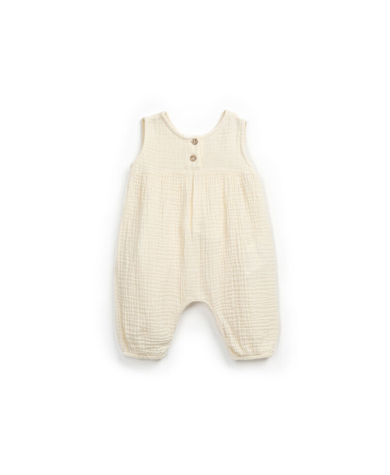 Play Up Woven Jumpsuit-Fiber