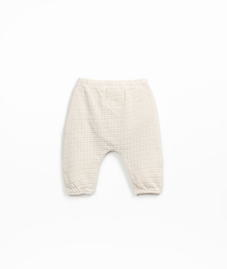 Play Up Jersey Jacquard Trousers-Fiber