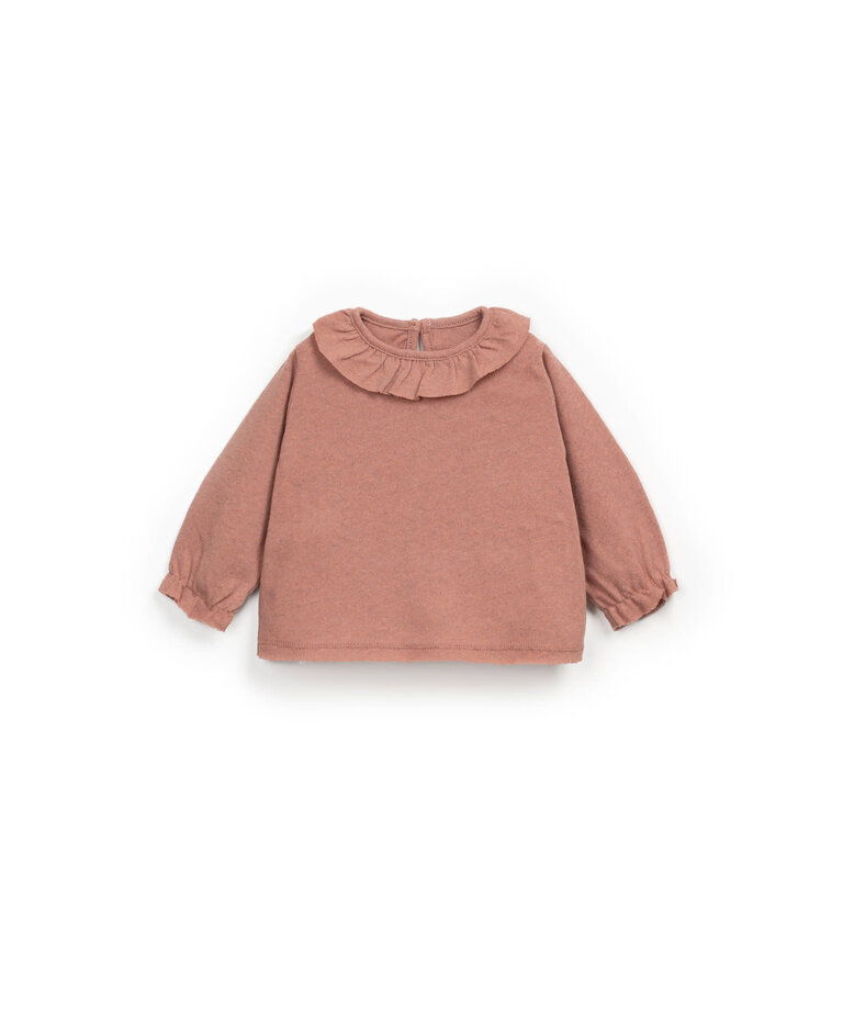 Play Up Jersey  LS T-shirt-Coral