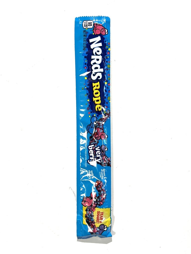 Zoet Wonka Nerds Very Berry Rope