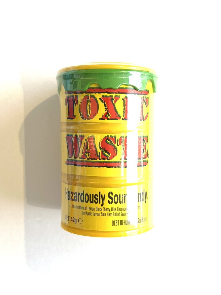 Zoet Toxic Waste Yellow Sour Candy
