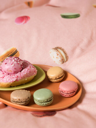 Snurk Dekbedovertrek Macarons Pink Snurk Dekbedovertrek Macarons Pink