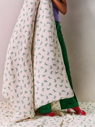 Essenza Lily melody Duvet cover-Tofu Taupe