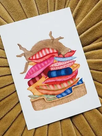 Getekenddoorzusje Hond op ewrt A6