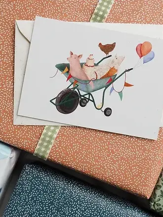 Getekenddoorzusje Kruiwagen Race A6