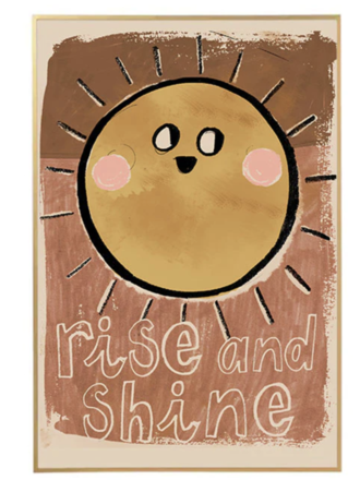 Studioloco Studio loco Poster Rise&Shine Sun 50 x 70 cm
