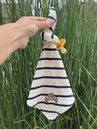 Atelier Pomme Cuddle Breton Stripe-Croissant