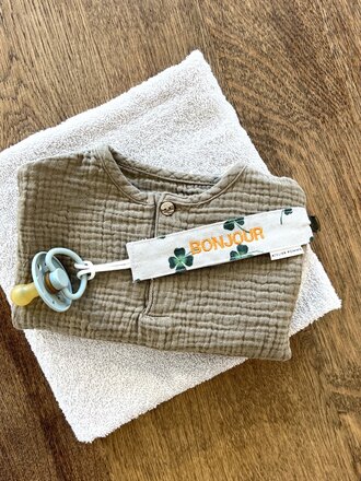 Atelier Pomme Keep-it-close speenkoord Lucky Clover-Bonjour