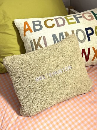 Atelier Pomme Teddy the Pillow 30x40cm Lucky Lila-Welterusten