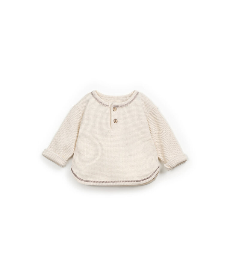 Play Up Interlock sweater-Sheep