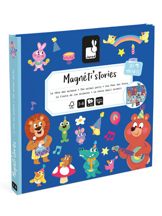 Janod Magneti Stories Dierenfeest