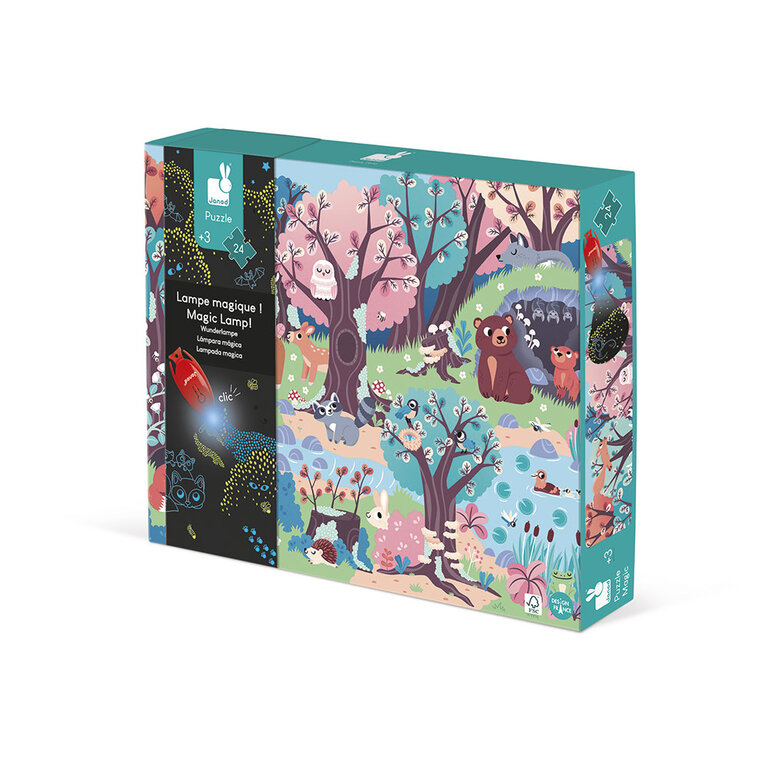 Janod Janod Magische Puzzel Het Bos