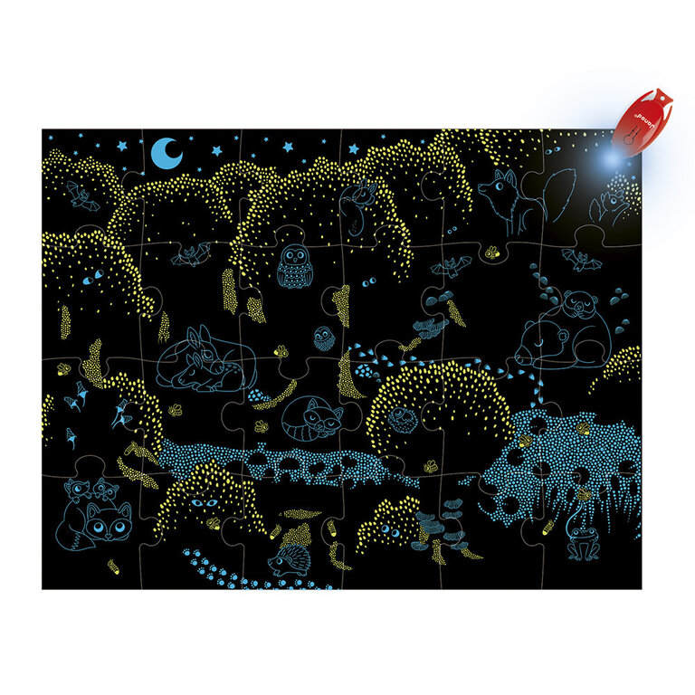 Janod Janod Magische Puzzel Het Bos