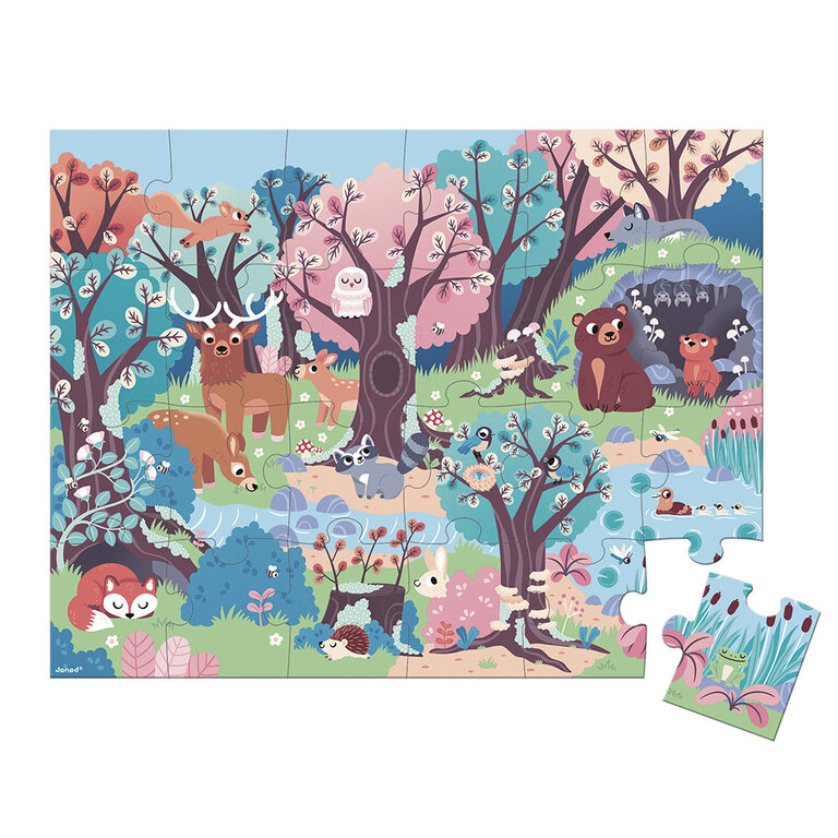 Janod Janod Magische Puzzel Het Bos