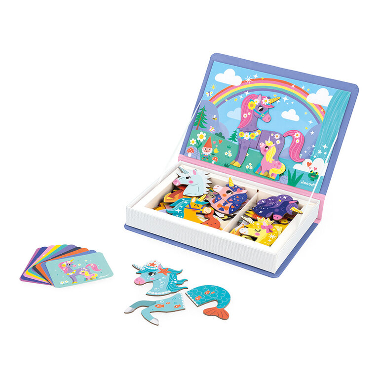 Janod Magnetibook Eenhoorns