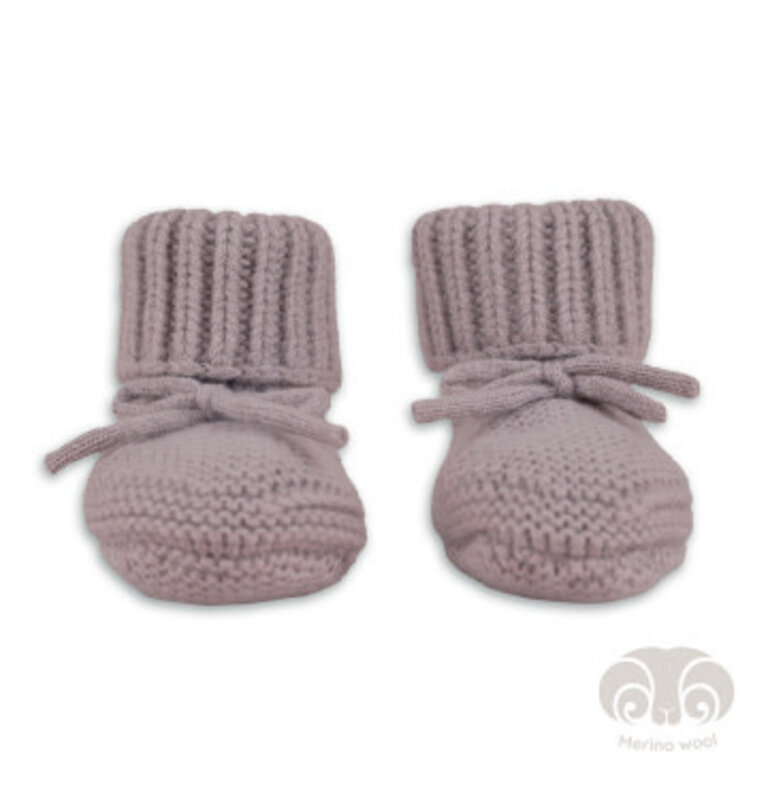 Lodger Slipper Merino Wool Rose