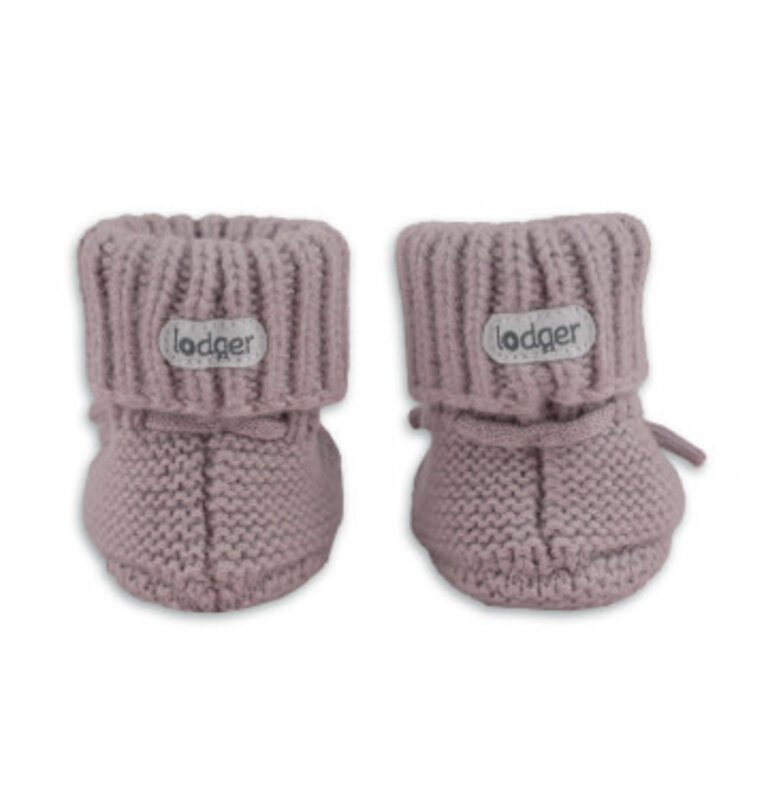 Lodger Slipper Merino Wool Rose