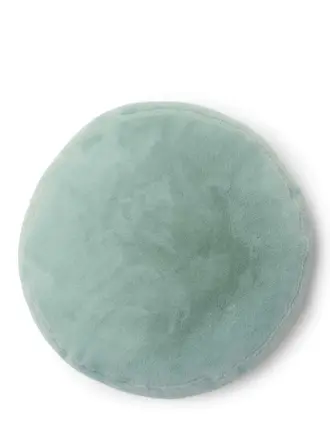 Essenza Mads Furry Cushion Surf Green (45cm rond)