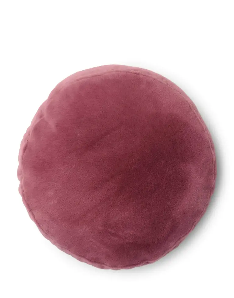 Essenza Mads Furry Cushio Mauve (45cm rond)