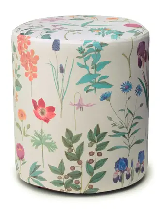 Essenza Marigold Pouf Vanilla