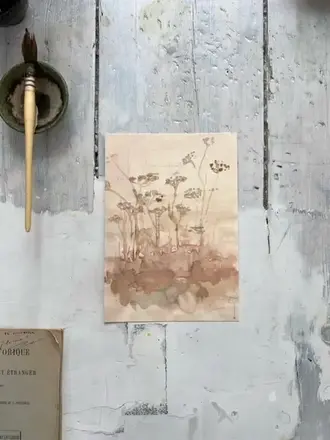 Tinystories WILD FLOWERS-Fine art cards 15x20cm