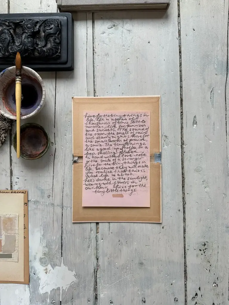 Tinystories TINY LITTLE THINGS-Fine art print 15x20cm