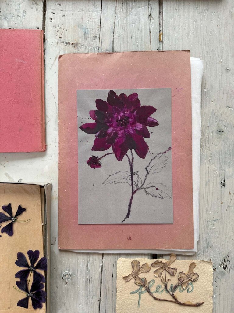 Tinystories DAHLIA-Fine fine art cards 15x20cm