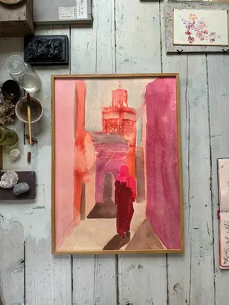 Tinystories DANS LE RUES DE MARRAKECH-Fine art print A4