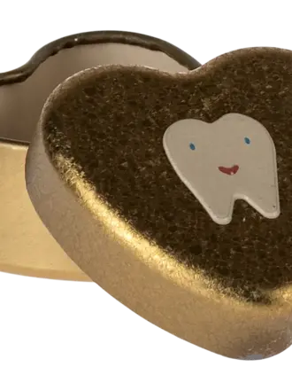 Maileg Tooth box, Small Gold