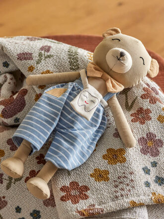 Bloomingville Teddie Tooth Fairy, Blue 20x30cm