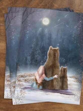 Luminae Postcard-Sound of Snow