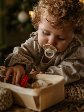 FRIGG Rope Night Latex size 2 (6-18mnd) single Cream