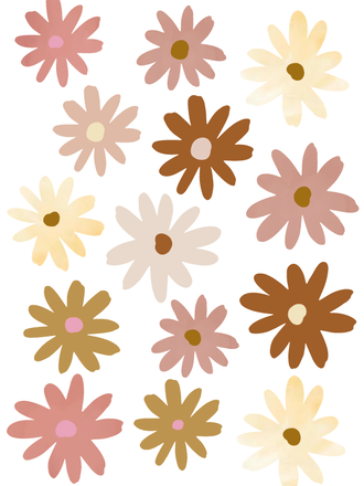 Bibelotte Madelief Nude Muursticker Bibelotte Madelief Nude Muursticker