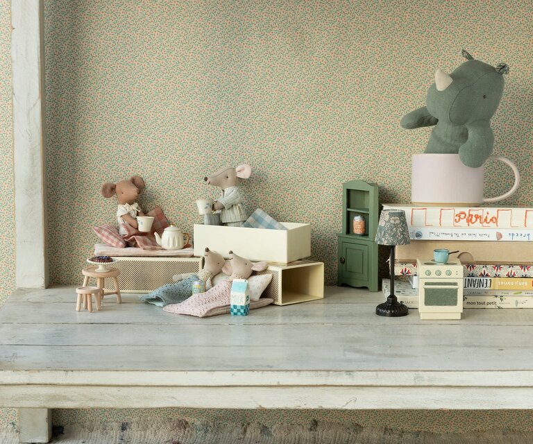Maileg Little sister mouse in matchbox