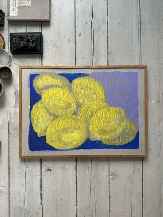 Tinystories CITRONS A LINDIGO-Fine art print A4