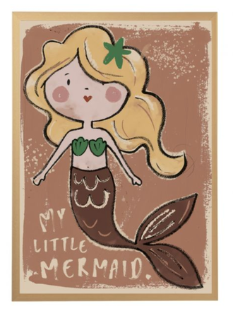 Studioloco Studio loco Poster Mermaid 50 x 70 cm
