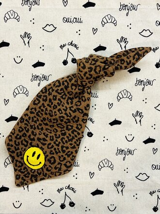 Atelier Pomme Cuddle Leopard Keep on smiling