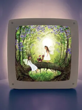 Luminae Plaat-Fairies with Squirrel