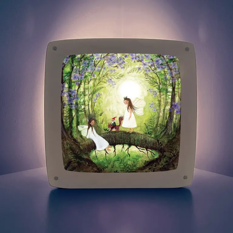 Luminae Plaat-Fairies with Squirrel
