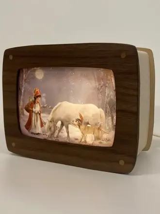 Luminae Postcardlamp Luxe-Walnut