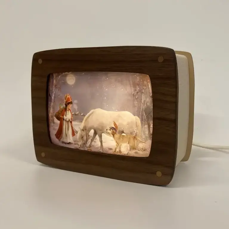 Luminae Postcardlamp Luxe-Walnut